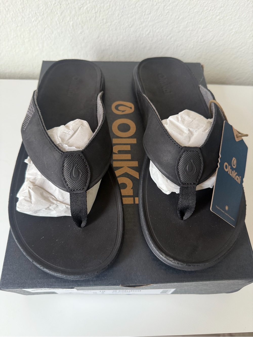 Olukai Tuahine waterproof sandals men size 11 new